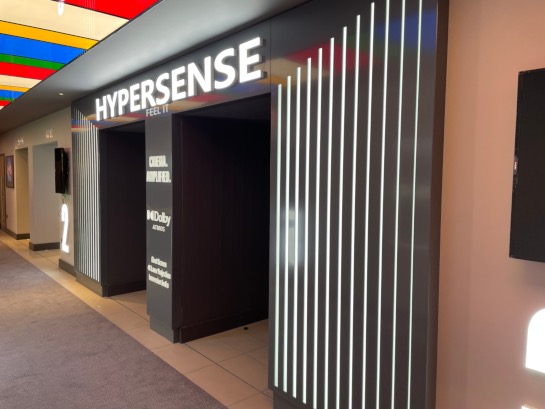 Hypersense lighting entrance